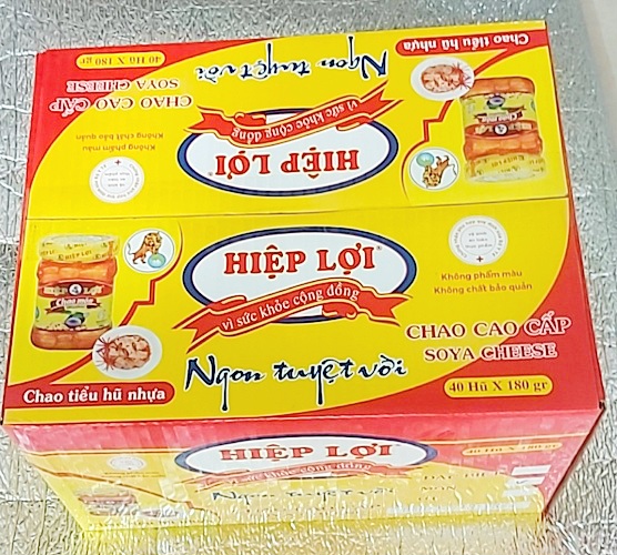 Chao Môn Hiệp Lợi hủ nhỏ 180g  Thùng 40 hủ